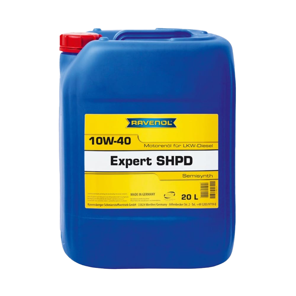 Моторное масло Ravenol Expert SHPD SAE 10W-40, 20л (RAVENOL: 1122105-B20-01-888)